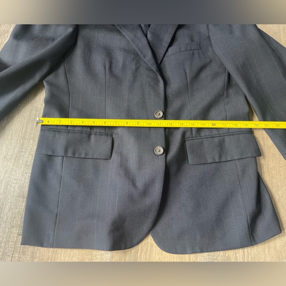 Ralph Lauren Chaps Pinstripe Suit Jacket - Picture 6 of 11